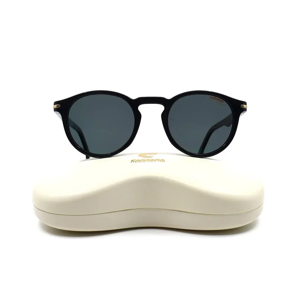 BRAND NEW CARRERA 301/S BLACK GREY POLARIZED AUTHENTIC SUNGLASSES - Picture 10 of 11